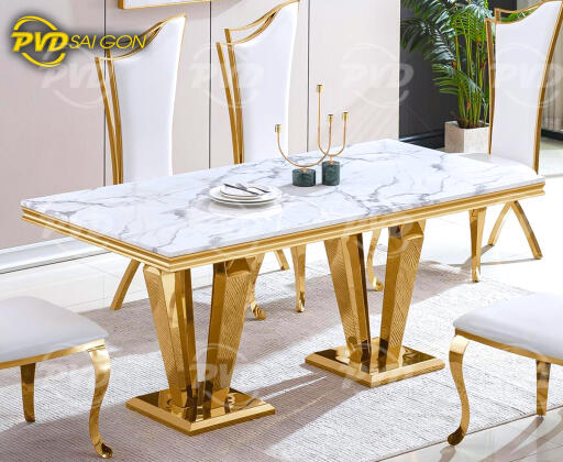 Xi Mạ PVD Cho Bàn Ăn Inox: Giải Pháp Tối Ưu Cho Sự Bền Bỉ Và Thẩm Mỹ