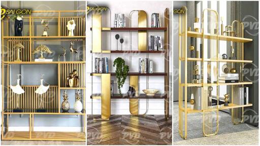 Xu hướng phối hợp xi mạ PVD với kính và gỗ trong thiết kế nội thất hiện đại